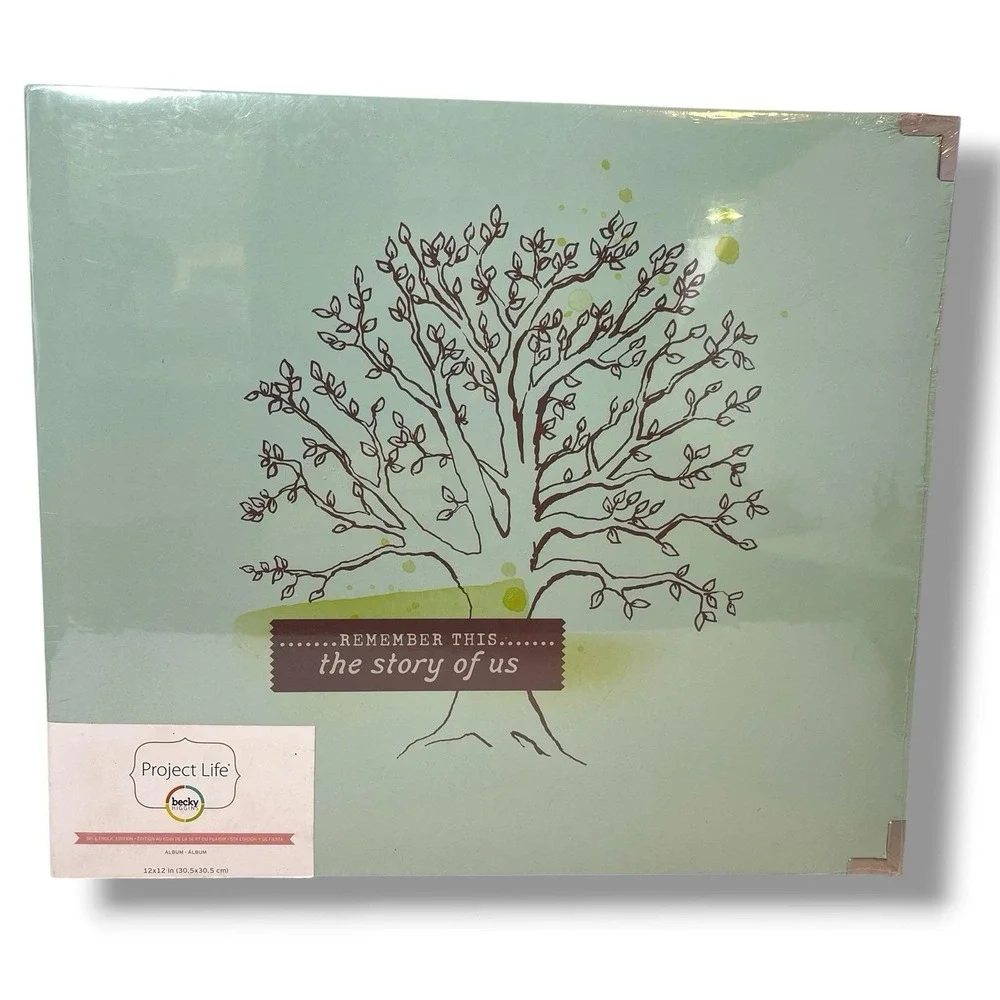 Becky Higgins Project Life Scrapbook Album Mint D Ring The Story Of Us NOS